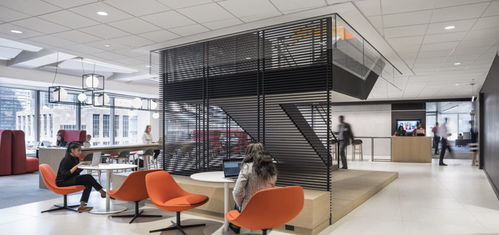 時尚辦公網 辦公設計 設計欣賞 專注與協作 商務咨詢服務公司紐約總部設計欣賞